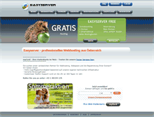 Tablet Screenshot of easyserver.at